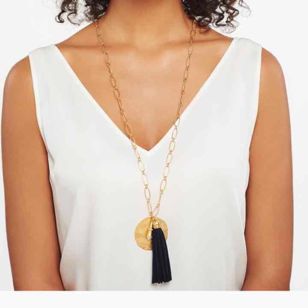 Stella & Dot Carla Tassel Necklace